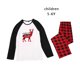 thumbnail image 3 of sweethay Navidad familia pijamas traje manga larga Top pantalones ropa ropa de dormir hombres conjuntos de ropa  Niños: 5-6 años sweethay AP000317-04, 3 of 8