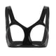 thumbnail image 1 of Womens Sexy Exposed Nipples Bra Top Hollow Out Lingerie Wet Look Faux Leather Sleeveless Open Cups Crop Vest Underwear NightwearXXL Gong Bohan LED, 1 of 2