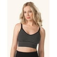 thumbnail image 3 of Leading Lady, The Danika, Nursing Bra, Seamless Sports Bra, Removable Pads, Wireless Comfort, Longline Band, Athleisure (Women's), 3 of 4