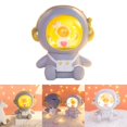 thumbnail image 3 of Estatua de astronauti, estatuilla, , habitación para , de noche, escritorio, luz , decoración, escultura de astronauti para gris BLESIY Estatua de astronauta de resina, 3 of 8