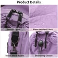 thumbnail image 5 of KXF Small Crossbody Bag for Women Water Bottle Carrier Bag Handbag Drawstring Shoulder Bag Nylon, 5 of 8