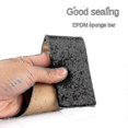 thumbnail image 4 of 2025 Epdm Self Adhesive Sponge Seal Strip Rubber Black Foam Strong Single-sided Adhesive Soundproof Anti-collision Seal Gasket - XC style 216, 4 of 4