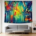 thumbnail image 4 of FLASHLUMI 80"×60" Tapestry, Decorative Wall Hanging for Bedroom Living Room Office Home Decor, 4 of 8