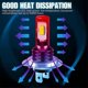 thumbnail image 4 of 2Pcs Car H7 Headlight 6000K/80W Car LED Headlight H7 Motorcycle Light CSP 3570 80W Car Fog Light Aluminum-Alloy Car Accessories, 4 of 4