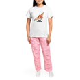 thumbnail image 4 of CafePress - I Speak Pterodactyl Women's Light Pajamas - Women's Short Sleeve Print T-Shirt and Pants Light Cotton Pajama Set, 4 of 7