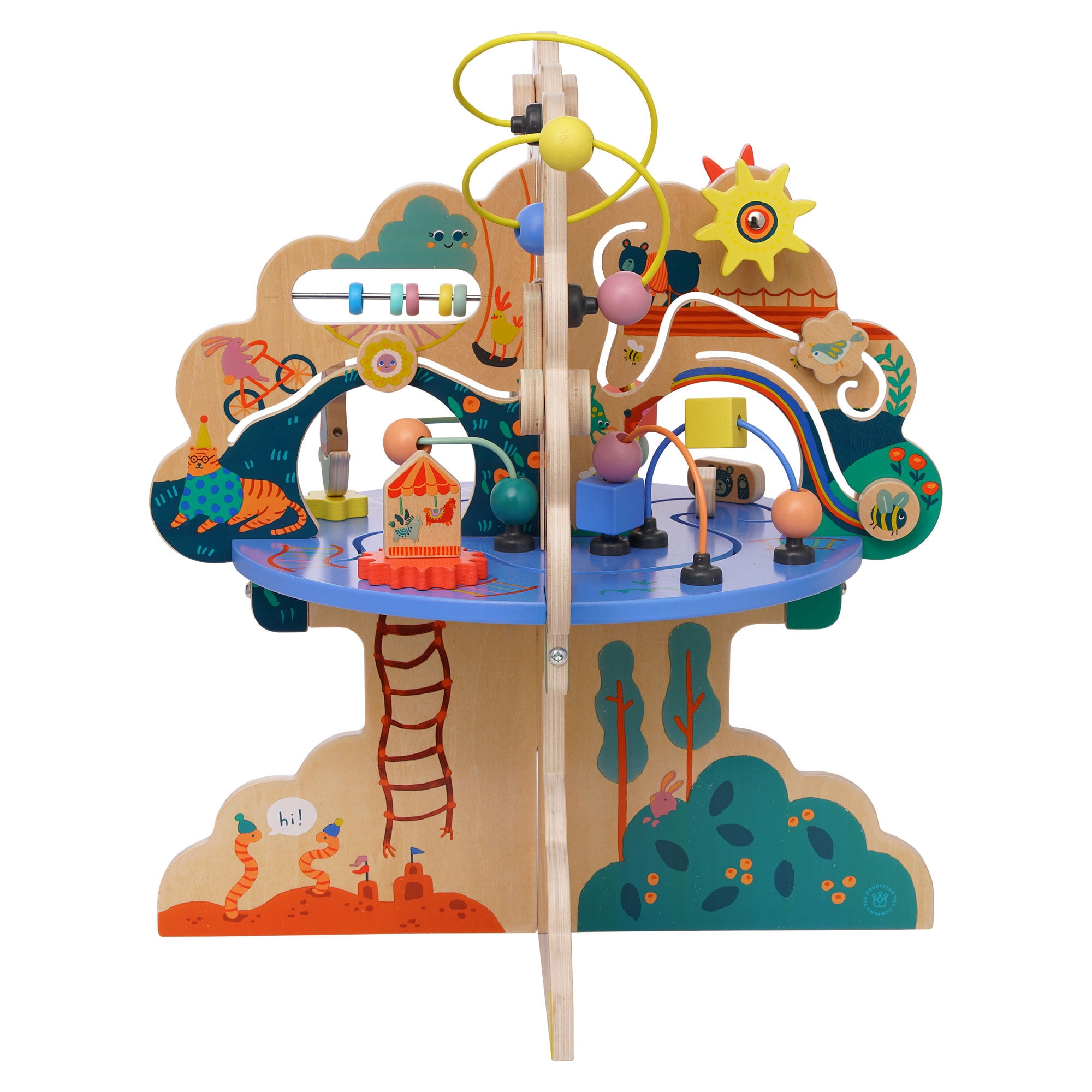マンハッタントイManhattanToyPlaygroundAdventure Manhattan Toy Playground Adventure Wooden Toddler Activity