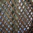 thumbnail image 2 of Nearly Natural Brown Wood/PVC Leather Open Weave Decorative Vase, Modern, 2 of 5