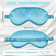thumbnail image 2 of 16 Pack Silk Sleep Masks, 8 Colors Luxury Eye Mask with Adjustable Strap, Lightweight & Light Blocking Eye Covers for Travel, Nap, Night Sleep, 2 of 7