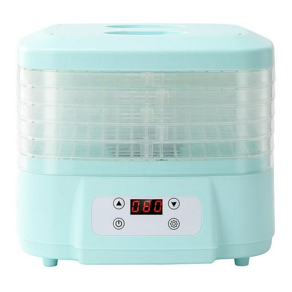 WKWeiS Dryer Machine for Home for Candy Snacks Airflow Food Dehydrator Machine with 6 Trays Trays Jerky Dryer with Digital Adjustable Timer Temperature Savings Clearance