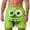 18-Light Green, variant on ibiyuan Cute 3d Cartoon Face Swim Trunks Men Elastic Waist Bathing Suit Quickdry Drawstring Waist Beach Surf Swimwear Mens Shorts