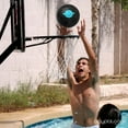 thumbnail image 3 of Play Platoon Swimming Pool Basketball Hoop Poolside Above Ground Games for Family - Backboard Adjustable Height 3-4 Feet, Includes PU Leather Basket Ball & Air Pump - Great for Inground Pool Deck, 3 of 9