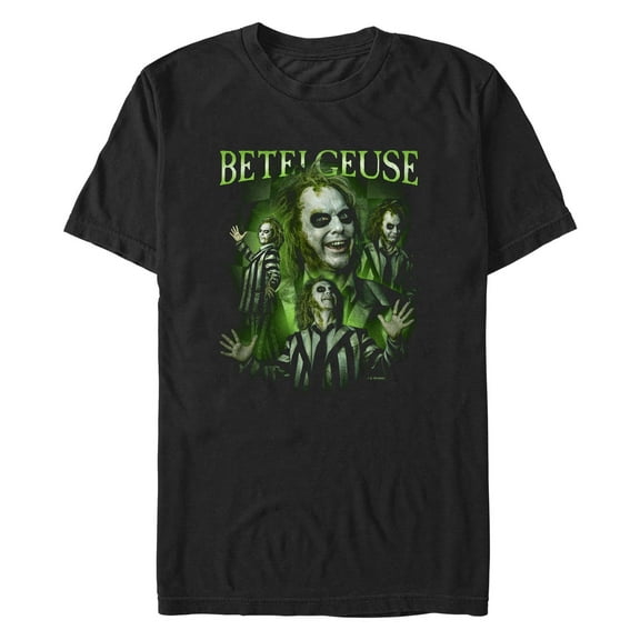 Men's Beetlejuice Beetlejuice Classic Poses  Graphic T-Shirt