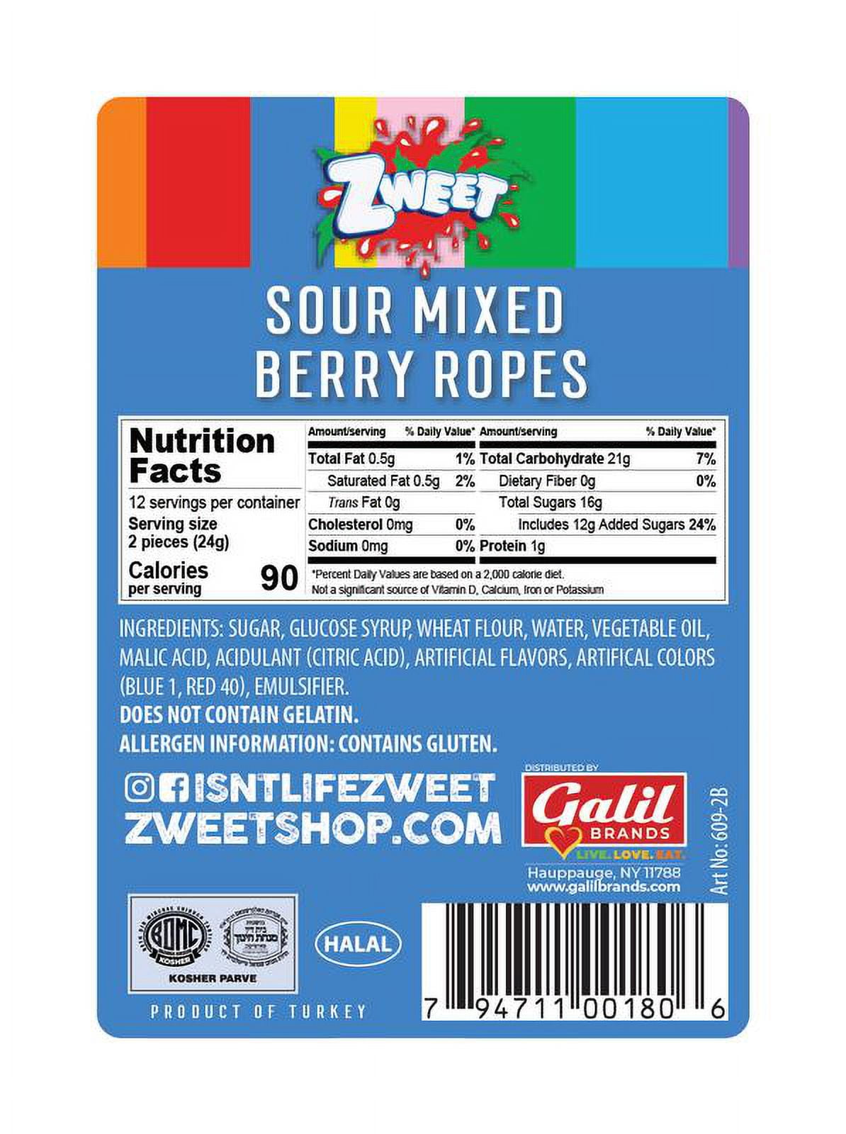 Zweet Ropes Mix Berry, 285