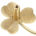 thumbnail image 3 of LYTMENT Vintage Brass Shamrock Handle for Dresser Cabinet and Drawer Unique Leaf Shaped Decorative Pull for Wardrobe Closet,and Cupboard, 3 of 8