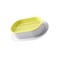 thumbnail image 1 of Guardoinrt Seed Sprouter Tray for Seedling Planting Soil Free Hydroponic Cats Grass Box Yellow, 1 of 9