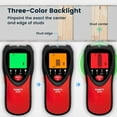 thumbnail image 4 of KAIWEETS Wall Scanner & Stud Finder, 4-in-1 Multifunctional Detector with LCD Display & Calibration Alarm, Detects Wood, Metal, and Live AC Wires, High-Accuracy & Portable Home Improvement Tool, 4 of 15