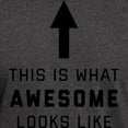 thumbnail image 3 of CafePress - This Is What Awesome Looks Like Dark T Shirt - Men's Classic Graphic Cotton T-Shirt, 3 of 4