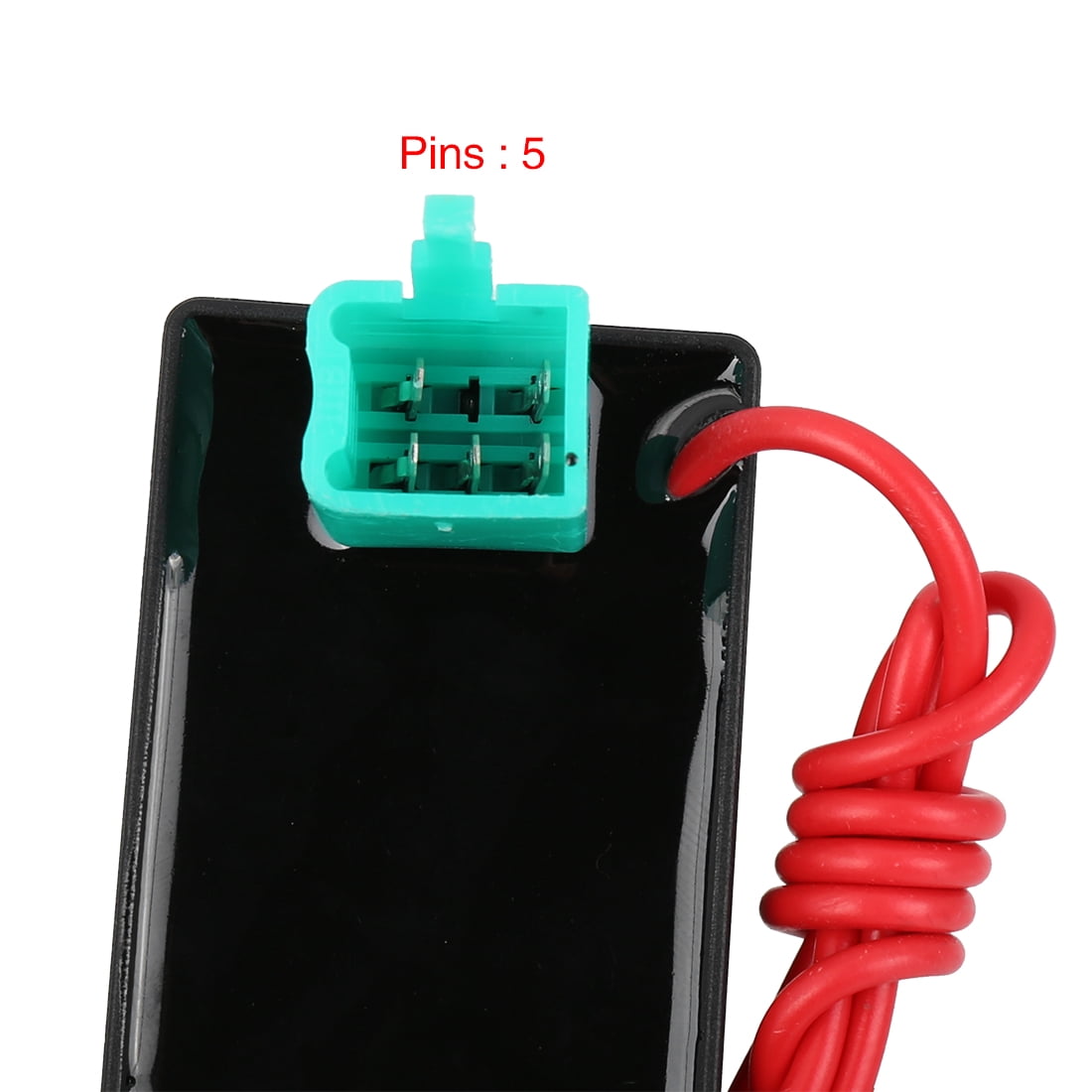 Unique Bargains Motocycle Scooter 5 Pin DC 12V CDI Box Igniter with Wire for DY100