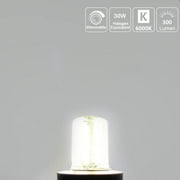 DiCUNO E17 LED Bulb Dimmable Appliance Light Bulb 4 Watt Daylight White 6000K Bulbs 723014SMD AC110-130V (2 Pack)