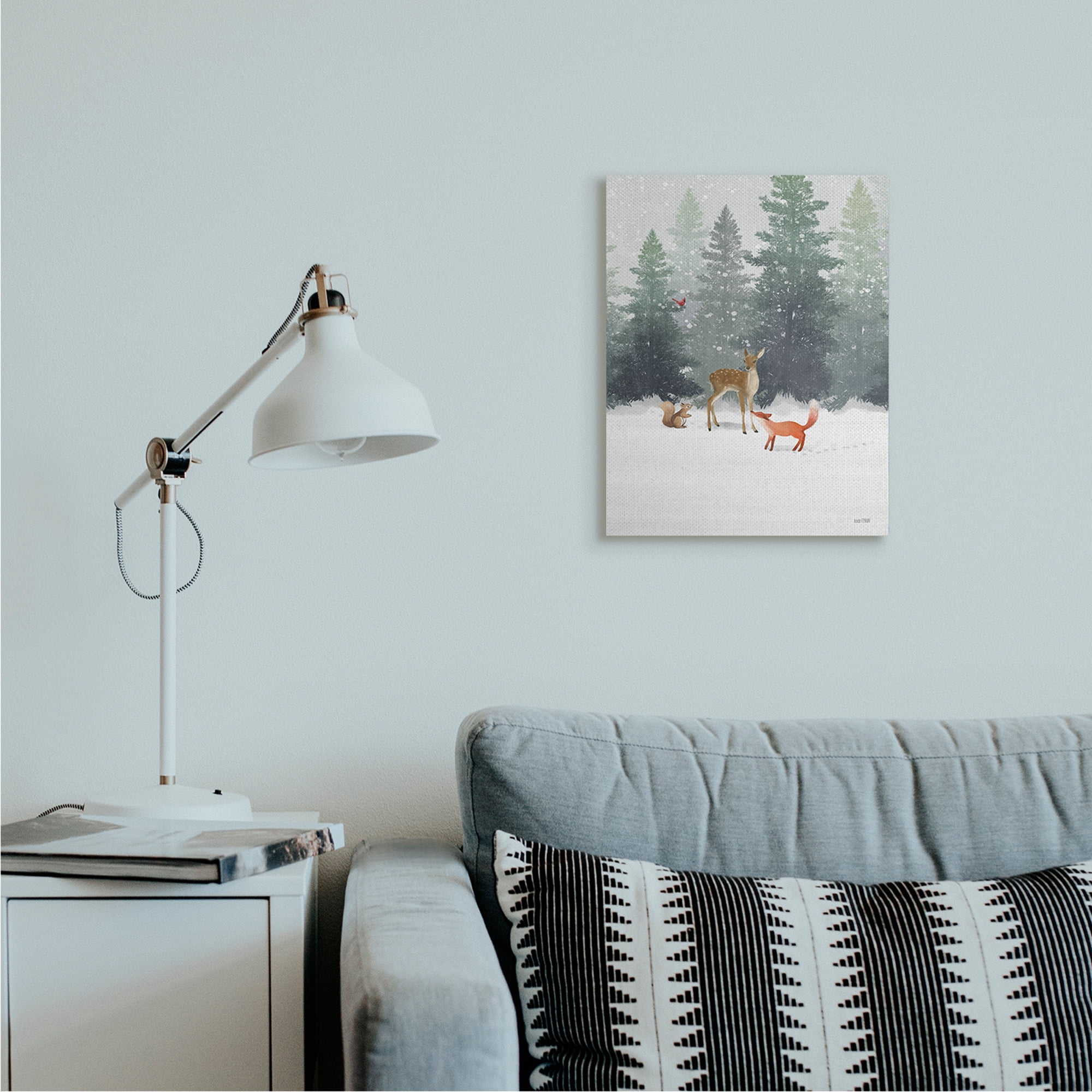 Stupell Home Décor Printed Holiday Canvas Art Print by House Fenway