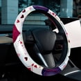 thumbnail image 6 of LOVE 14.5 Inch Printing PVC Leather Car Wheel Cover Auto Accessories, 6 of 6