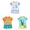6Pcs Cute Baby Boy Clothes-White+Orange+Light Green, variant on Gerichy Baby Boy Clothes Summer Outfits Cotton Short Sleeve T-Shirt & Shorts Set 6 Piece Toddler Clothes for Boys