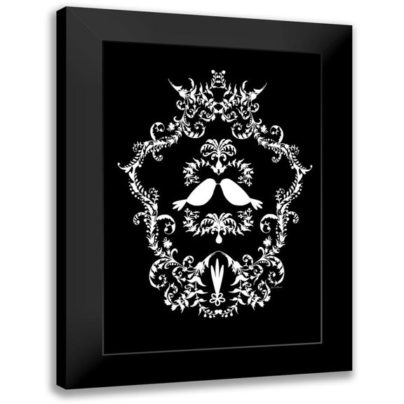 Murdock, Ramona 13x18 Black Modern Framed Museum Art Print Titled - Tweet Tweet