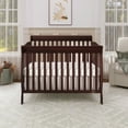 thumbnail image 6 of Dream On Me Ashton 5-in-1 Convertible Crib, Espresso, Greenguard Gold and JPMA Certified, 6 of 12