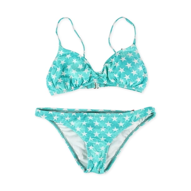 Bikini Lab Bralette Skimpy Hipster 2 piezas Mujer Verde Mediano