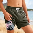 thumbnail image 4 of Boys Swim Trunks Compression Liner Grey Swim Shorts Quick Dry Boys Beach Shorts 9-10 Years Swimsuit Boy, 4 of 5