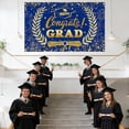 thumbnail image 5 of Class of 2026 Graduation Banner 8 Styles Large Graduation Photo Booth Backdrop for High School College Graduation Party Indoor Outdoor Decor(70.87x43.31in), 5 of 5
