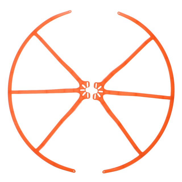 2PCS Protección Desprendible de de Lámina de Hélice Construcción de Plástico de naranja CUTICAT Protector de la hélice