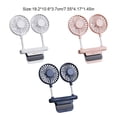 thumbnail image 3 of Sidaley Ventilador de pantalla para ordenadores de con ángulo de luz, ventiladores de refrigeración de aire antideslizantes ajustables Juegos de teclado y mouse para computadora Azul, 3 of 6