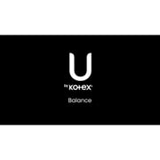 U by Kotex Balance Ultra Thin Pads with Wings, Heavy Absorbency, 46 Count