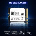thumbnail image 4 of NUEVO SN740 4TB SN530 1TB 2TB 512GB M.2 SSD 2230 NVMe PCIe Gen 4x4 SSD para PS3 PS4 PS5 Microsoft Surface ProX Steam Deck ROG ally, 4 of 5