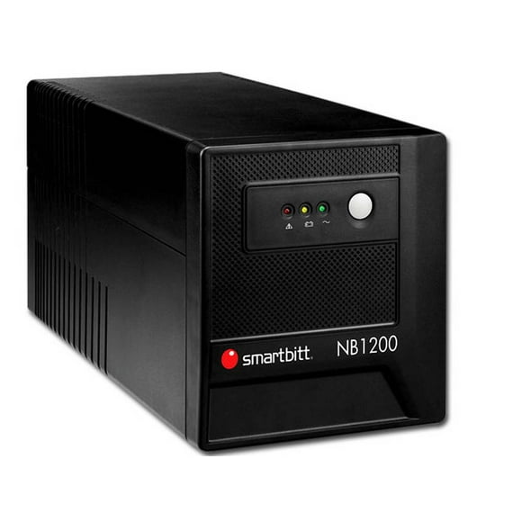 NO-BREAK con regulador Smatrbitt, 600 W 1200 VA con 8 conexiones Smartbitt SBNB1200