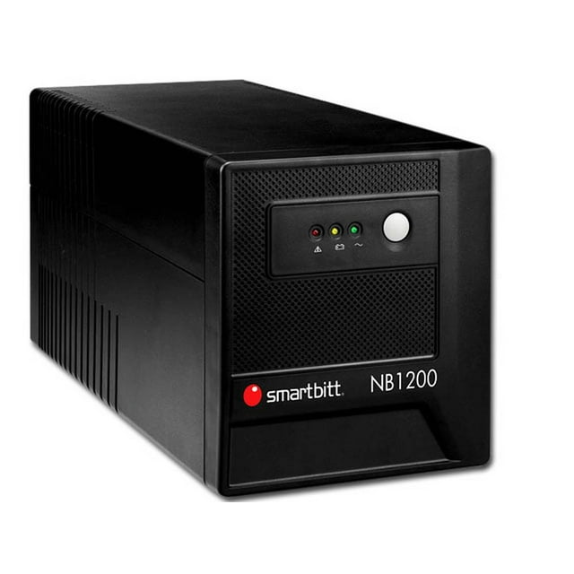 NO-BREAK con regulador Smatrbitt, 600 W 1200 VA con 8 conexiones Smartbitt SBNB1200