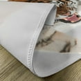 thumbnail image 5 of Ambesonne Tiger Place Mats Set of 4, Panthera on Snow Close, Standard Size, Pale Brown, 5 of 6