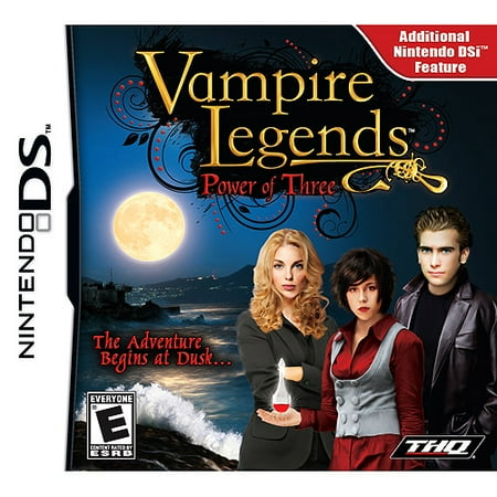 vampire legends: power of three - nintendo ds