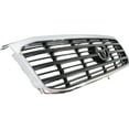 thumbnail image 3 of Grille For 98-2002 Toyota Land Cruiser Chrome Shell w/ Black Insert Plastic, 3 of 5