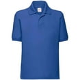thumbnail image 1 of Fruit Of The Loom Polo Piqué en Poly/coton pour Garçons/filles, 1 of 3