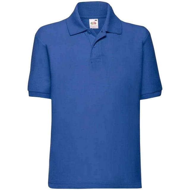 Fruit Of The Loom Polo Piqué en Poly/coton pour Garçons/filles