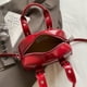 thumbnail image 5 of Bolso Hombro para Mujer PU Elegante Bandolera Viajes Al Aire Libre (rojo Vino), 5 of 9