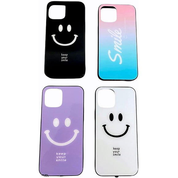 Funda Protectora Iluminada con Luz Led Ximxi Letras de Smile para iPhone 12 Pro