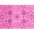 thumbnail image 1 of Ahgly Company Indoor Rectangle Abstract Pink Modern Area Rugs, 6' x 9', 1 of 4