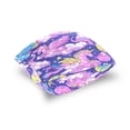 thumbnail image 5 of Dreamy Unicorns Clouds Stars Moon Throw Pillow Covers Pillowcases 16 x 16 Inch Home Decor 2 Packs for Bedroom Sofa, 5 of 6