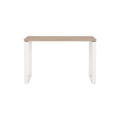 thumbnail image 3 of Tvilum Sign Home Office Writing Office Desk for Adults, Jackson Hickory/White, 3 of 5