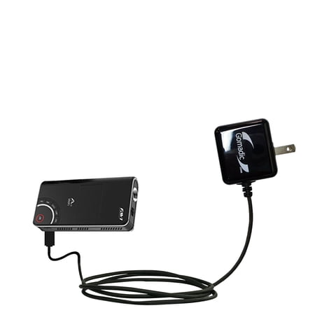Gomadic Intelligent Compact AC Home Wall Charger suitable for the Tursion Smart Pico TS-102 - High output power with a convenient, foldable plug desig