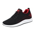 thumbnail image 3 of HAJWOH Men's Trendy Casual Shoes Breathable Soft Sole Sneakers for Walking Gym Lightweight Comfortable Athletic Shoes Fashionable Non-Slip Loafers for Everyday Wear 43, 3 of 5
