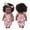 A7381 Gifts decorations under 5$, variant on Xqxayjr under $5 BlackBabyDoll, BlackBabyDoll with Lace Skirt, 12 Inch Vinyl RebornBabyToy, African American Curly Hair Doll forGirls, BeautifulBabyDoll